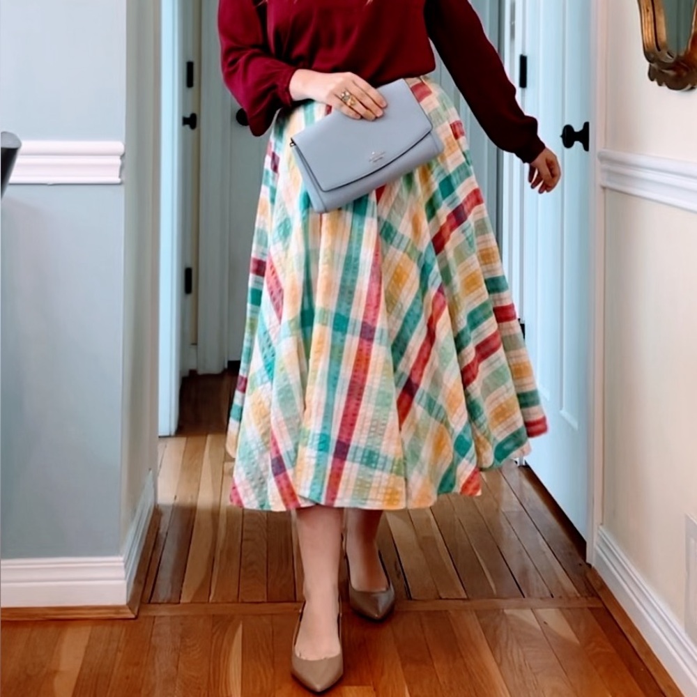 Belk Plaid Women's Skirt Size 2